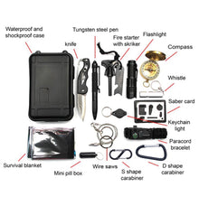 Load image into Gallery viewer, 15 in 1 - Outdoors Survival Kit