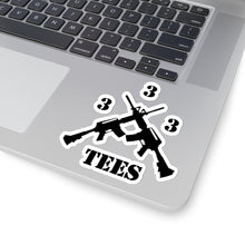 Load image into Gallery viewer, 333 Tees Kiss-Cut Stickers