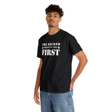 Load image into Gallery viewer, The Second Protects the First - Unisex Heavy Cotton Tee