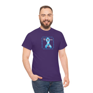 Warriors of Hope (Prostate Cancer Awareness) - Unisex Heavy Cotton Tee