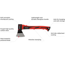 Load image into Gallery viewer, 15-inch Hatchet, Small Chopping Camping Axe