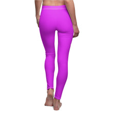 Load image into Gallery viewer, FAITH (Breast Cancer Awareness) - Women&#39;s Cut &amp; Sew Casual Leggings