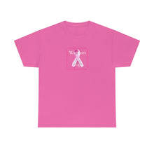 Load image into Gallery viewer, Warriors of Hope (Breast Cancer Awareness) - Unisex Heavy Cotton Tee