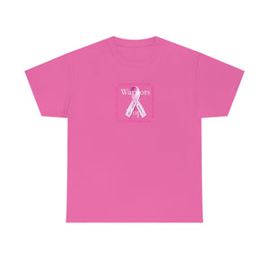 Warriors of Hope (Breast Cancer Awareness) - Unisex Heavy Cotton Tee