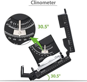 Professional Compass - IP65 Sighting Compass with Clinometer Military Grade