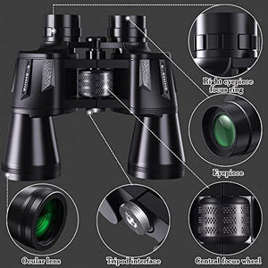 10x50 HD High-Powered Binoculars