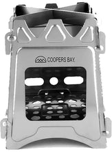 Load image into Gallery viewer, Coopers Bay Flat Pack Folding Camp Stove/Twig Stove