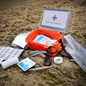 First Aid Survival Kit - Waterproof, Lightweight, Perfect for Camping and Hiking