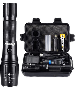 LED Rechargeable Tactical Flashlight