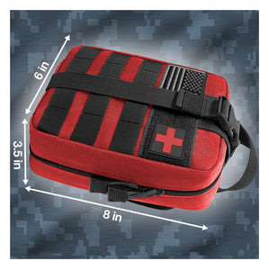 The Essentials IFAK (Individual First Aid Kit) - W/Trauma Quick Pack, ACT Tourniquet, & Israeli Bandage