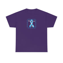Load image into Gallery viewer, Warriors of Hope (Prostate Cancer Awareness) - Unisex Heavy Cotton Tee