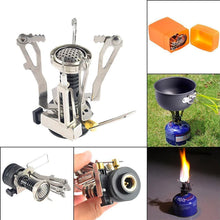 Load image into Gallery viewer, Ultralight Portable Outdoor Pot, Pan, &amp; Stove Set