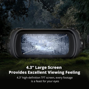 Digital Night Vision Goggles/Binoculars - W/ WiFi, App Control