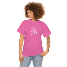 Load image into Gallery viewer, Warriors of Hope (Breast Cancer Awareness) Unisex Heavy Cotton Tee