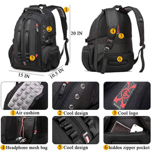 Bulletproof Backpack (New Design) - 10” X 12” Lightweight Level III+ Steel Body Armor - Great for College Students