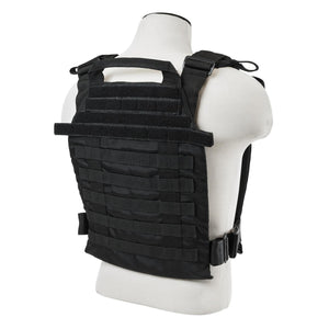 Tactical Vest 11"X14" MOLLE and PALS - Law Enforcement Quality (Plates Not Included)