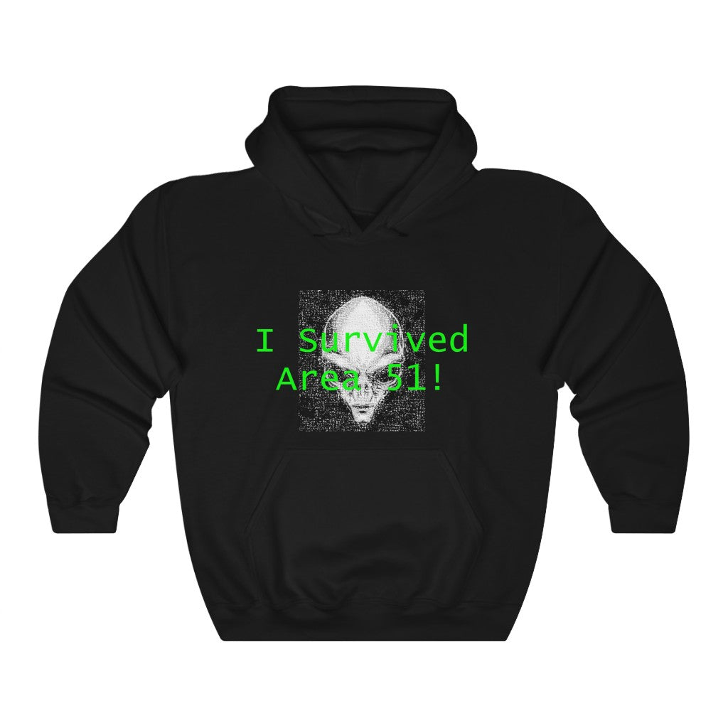 I Survived Area 51 - Hooded Sweatshirt