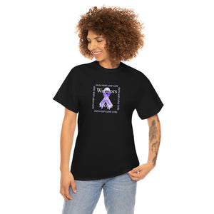 Warriors of Hope (Cancer Awareness) - Unisex Heavy Cotton Tee