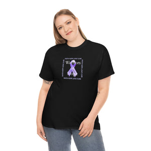 Warriors of Hope (Cancer Awareness) - Unisex Heavy Cotton Tee