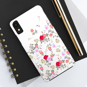 Floral iPhone Samsung Galaxy Case Mate Tough Phone Cases