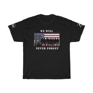 We Will Never Forget 2 - Unisex Heavy Cotton Tee