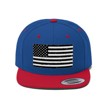 Load image into Gallery viewer, American Flag - Unisex Flat Bill Hat