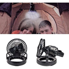 Load image into Gallery viewer, LED Portable Camping Lantern with Ceiling Fan - Emergency Survival Kit